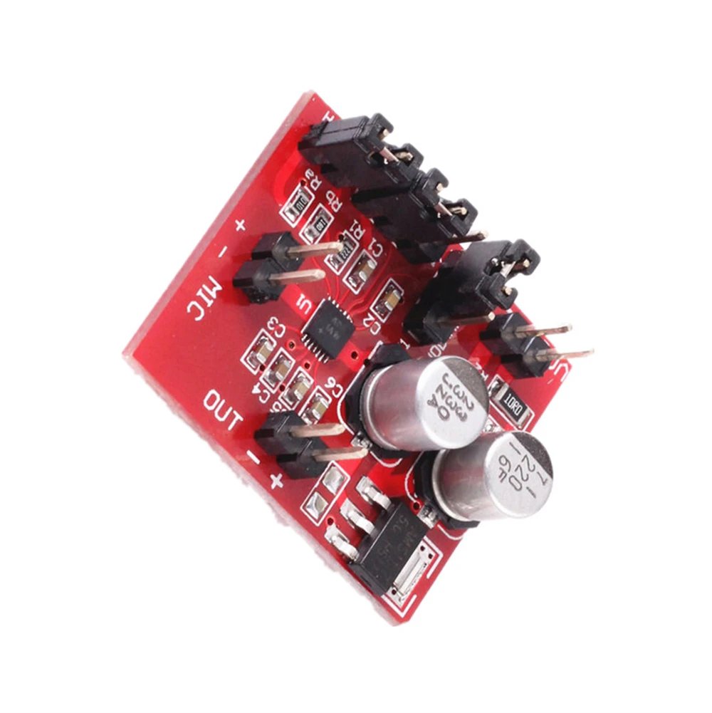 diymore MAX9814 Electret Microphone Amplifier Module With AGC Function DC 3.6-12V Volume Control Audio Board for Arduino