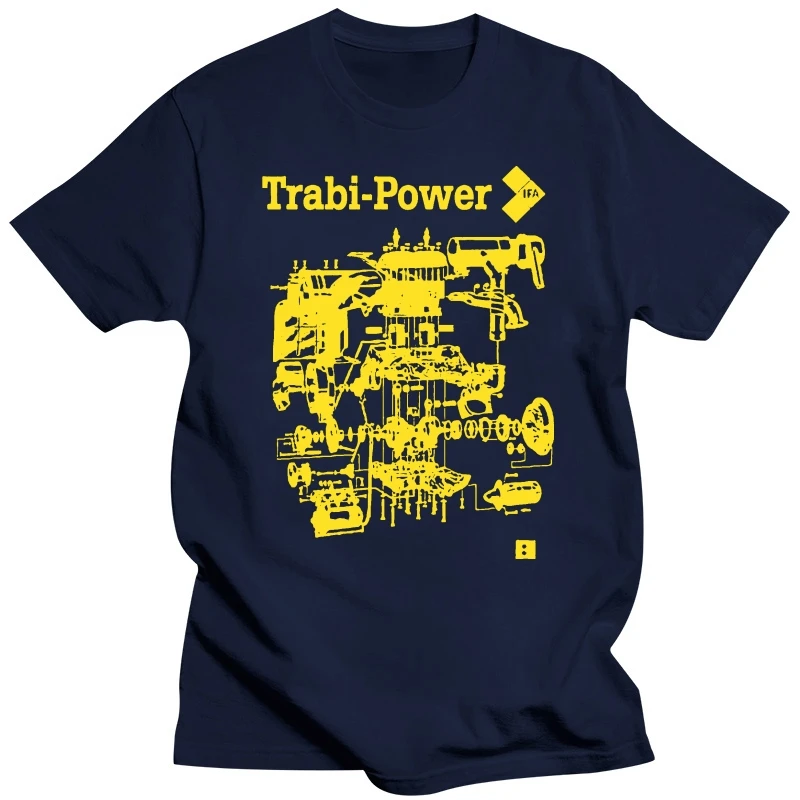 Trabant Shirt Trabi Power Ifa Zwickau Sachsenring Veb Nva Ddr T-Shirtdesign T Shirt 2019 New Short Sleeve Men