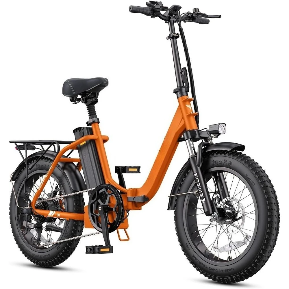 

1125W Electric Bike or Adults, L20 2.0 20''×3.0" at Tire Electric ycle 52V 13Ah Removable Battery Max Range 68Miles,Customized