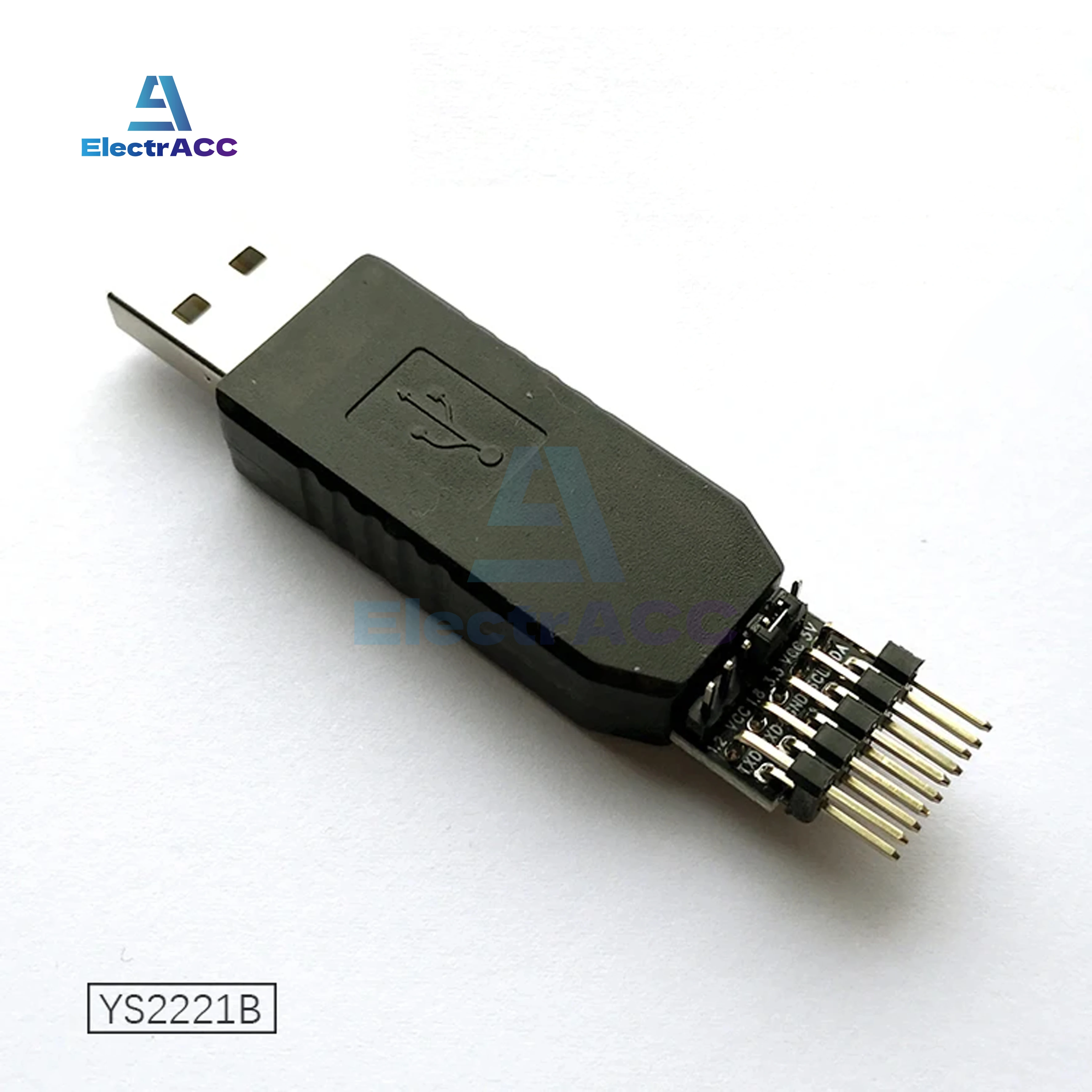 

USB К I2C/SMBUS/UART с двойным приводом, поддержка 1,2 в 1,8 в 3,3 В 5 в уровня