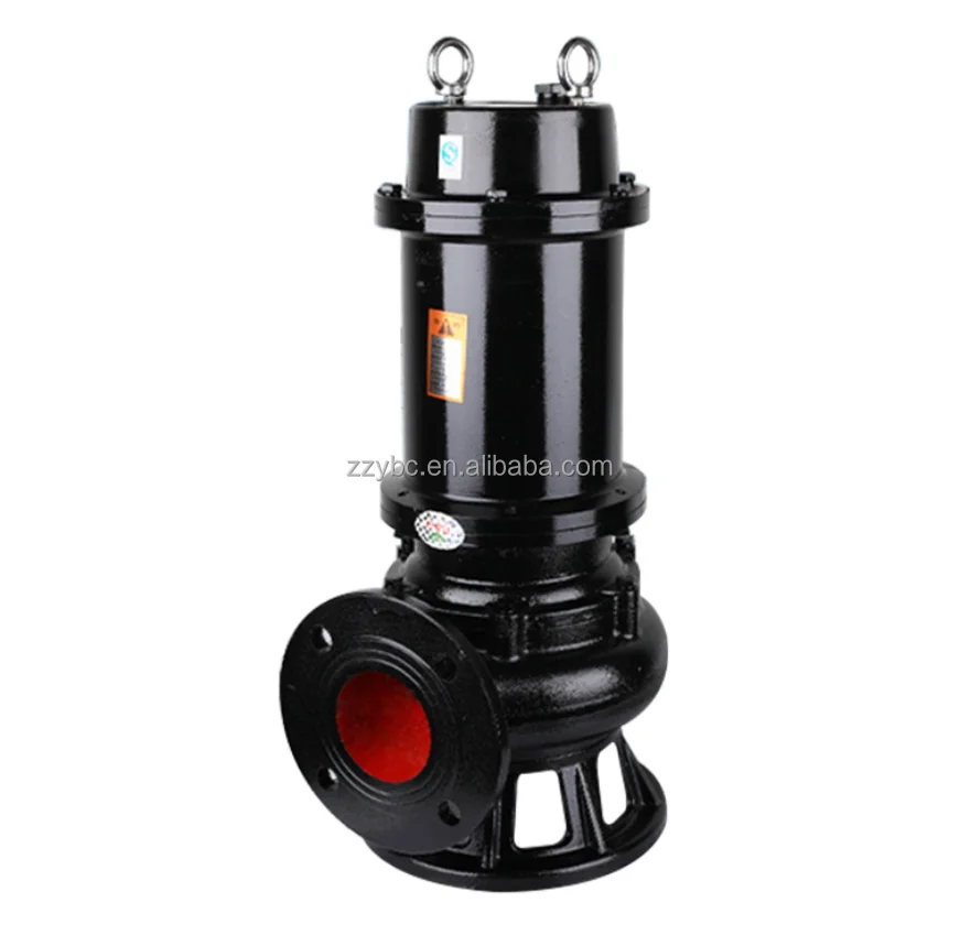 Silent Automatic Cast Iron Sewage Pump Wear-Resistant For Municipal Sewage Discharge