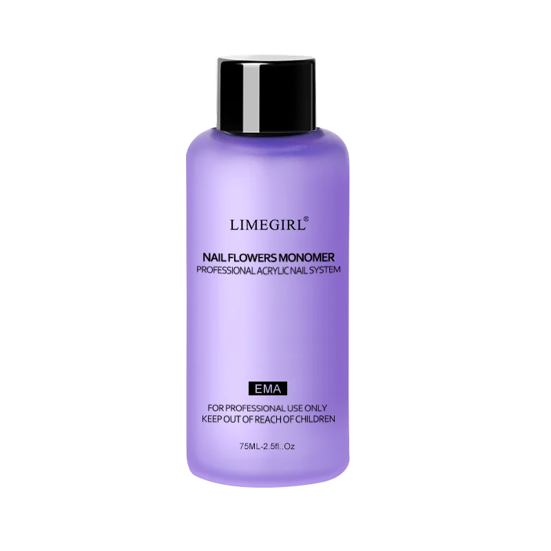 LIMEGIRL 75 ミリリットルネイルアクリル液体モノマークリスタル 3 個/5 個/10 個ネイルアートアクリルパウダーエクステンションプロフェッショナルマニキュアツール