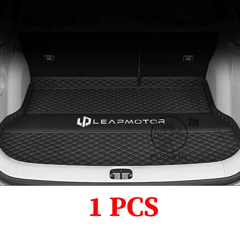 Für Leapmotor B10 2025 2026 Auto Boot Matte Hinten Stamm Liner Fracht Leder Boden Teppich Tablett Schutz Zubehör Matten