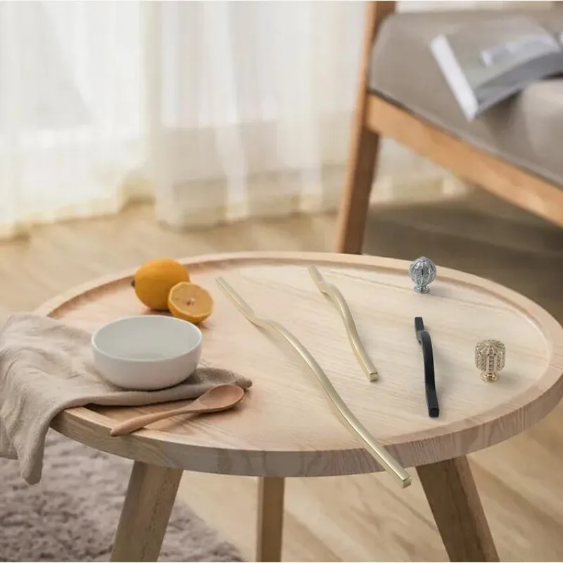 

Modern Wardrobe Pulls Double Holes Zinc Alloy Handles Drawer Cupboard Wardrobe Dressing table Handles Furniture handles