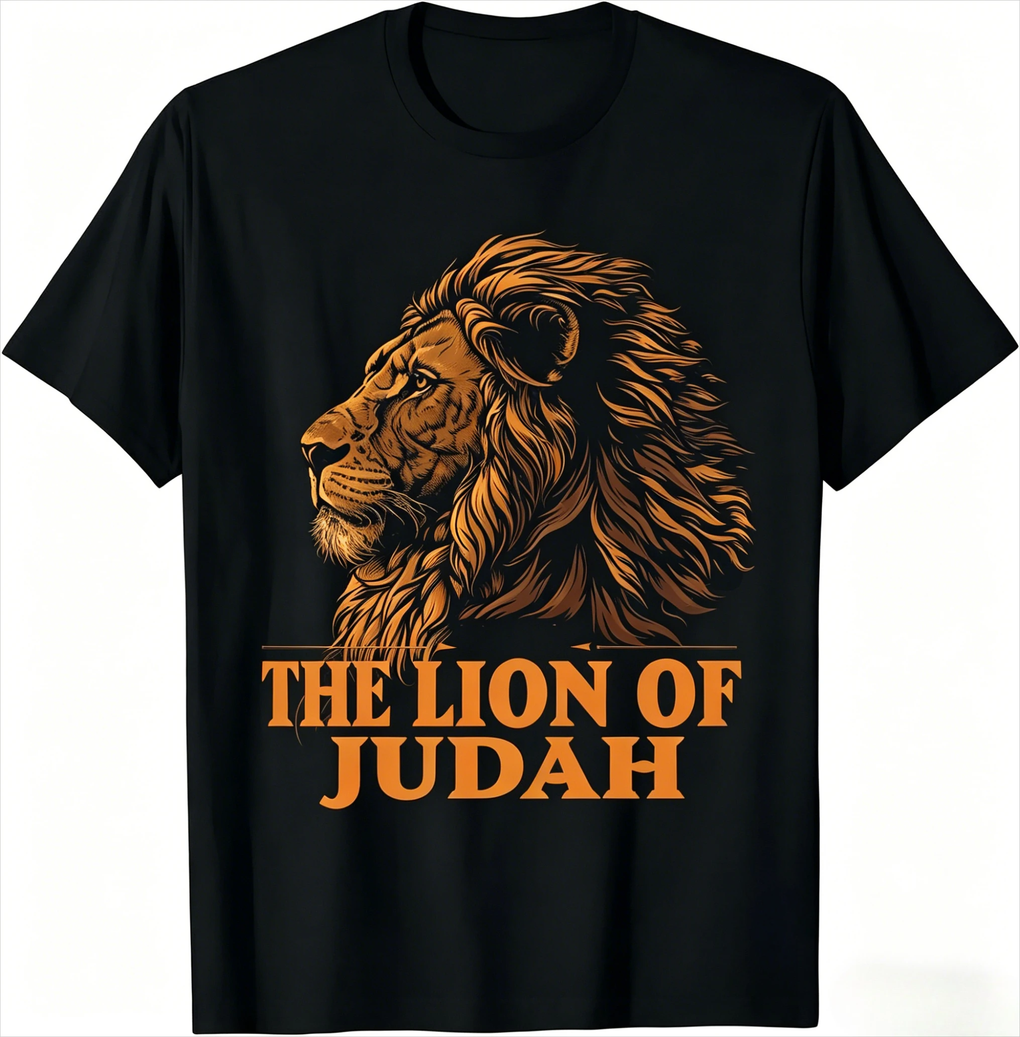 Jesus Lion of Judah Christian Gift for Men Women T-Shirt T Shirt Animal Tops Ropa Hombre Men's Clothing 2026 Summer New T Shirt