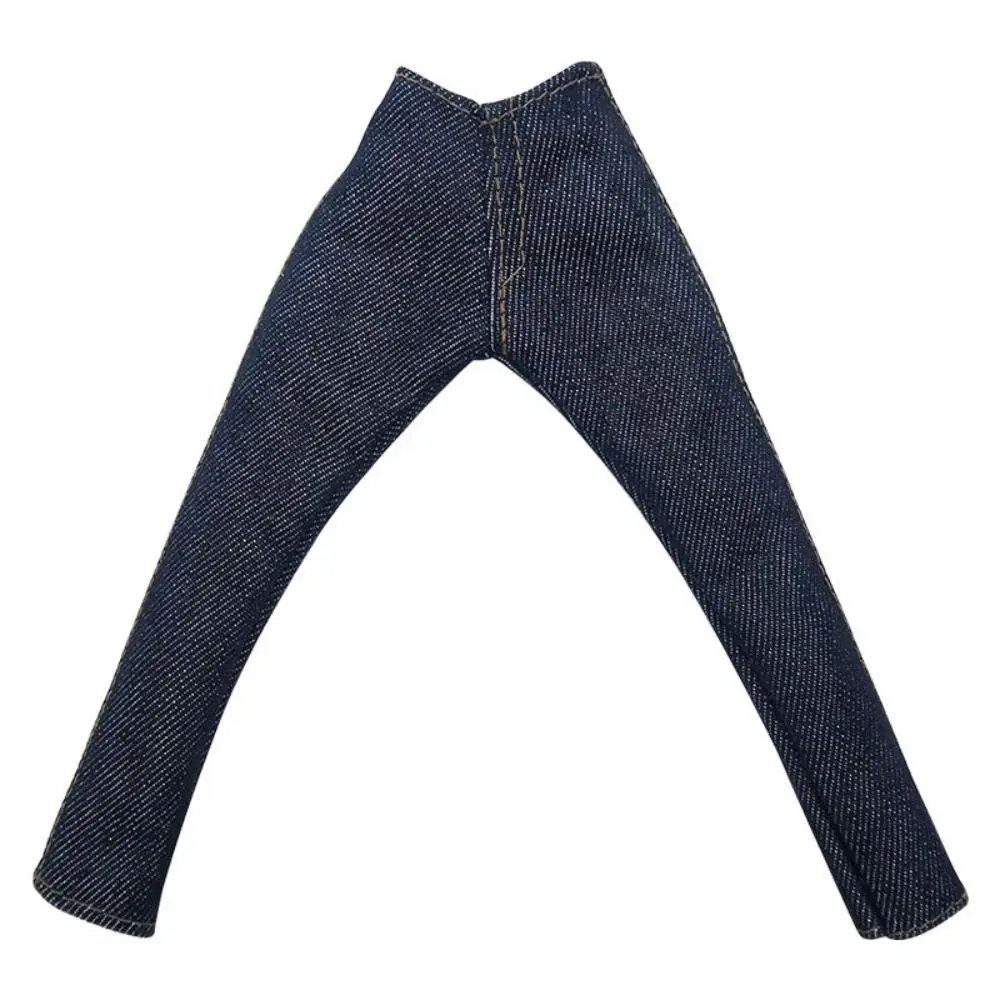 Multi-Stile Blumen-Jeans-Hosen, modische Kleidung, Accessoires, PU-Lederhosen, Freizeitkleidung für 1/6 BJD 30 cm Puppen