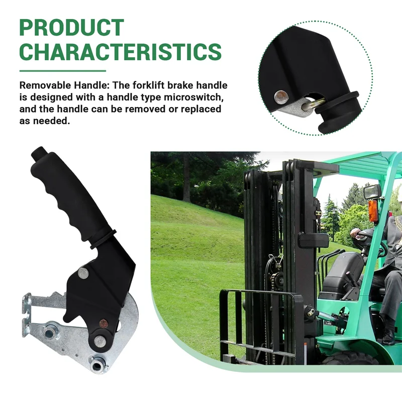 

A51K-Forklift Brake Handle Clutch Brake Handle 3355202606 Hand Brake Lever Assembly For Linde E14 16 18 Brake Levers