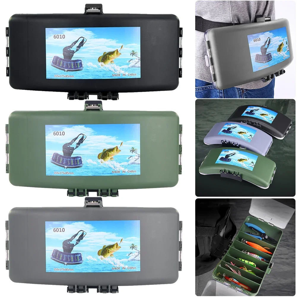 Fishing Belt Bag Fishing Tool Storage Box Large Capacity Fishing Tackle Storage Box Portable Multifunctional Fishing Accessories