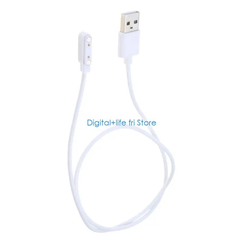 E06D XGO2 Smartwatch Charging Cord Power Adapter Portable Lightweight Watch Replace Accessory