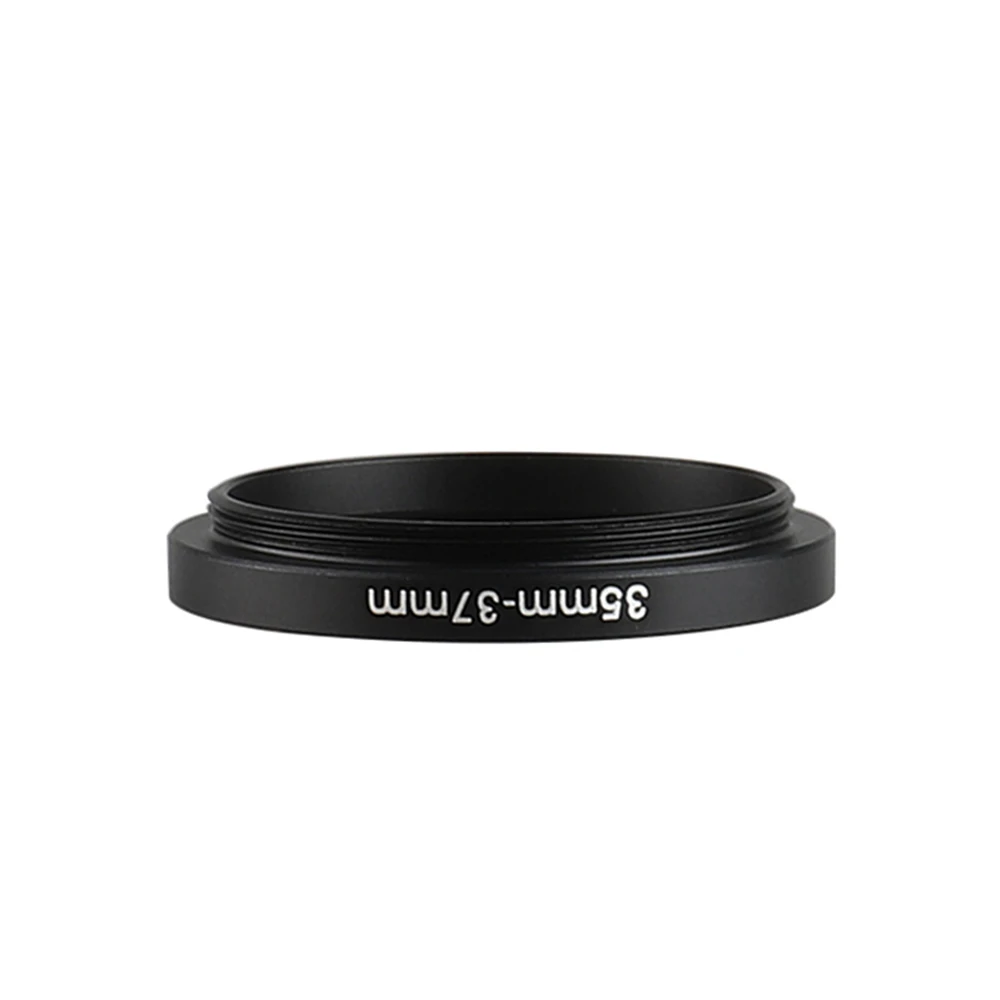 Aluminum Black Step Up Filter Ring 35mm-37mm 35-37 mm 35 to 37 Filter Adapter Lens Adapter for Canon Nikon Sony DSLR Camera Lens