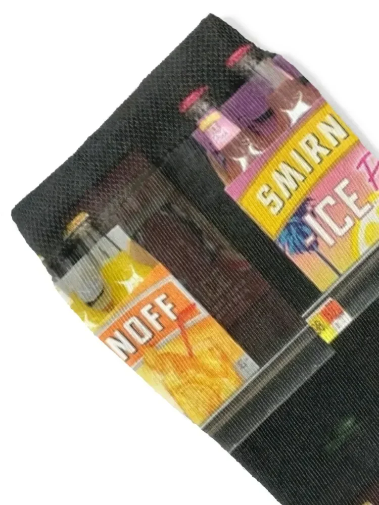 Smirnoff Bottles Socks sheer gym Argentina Girl'S Socks Men's