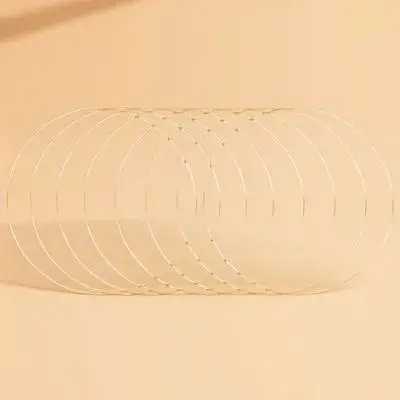 10 قطعة حلقات معدنية زاك الأطواق الحرفية المستديرة DIY بها بنفسك اكسسوارات ل شرابات النباتات جدار ديكور الحرفية الأطواق حلقات مستديرة