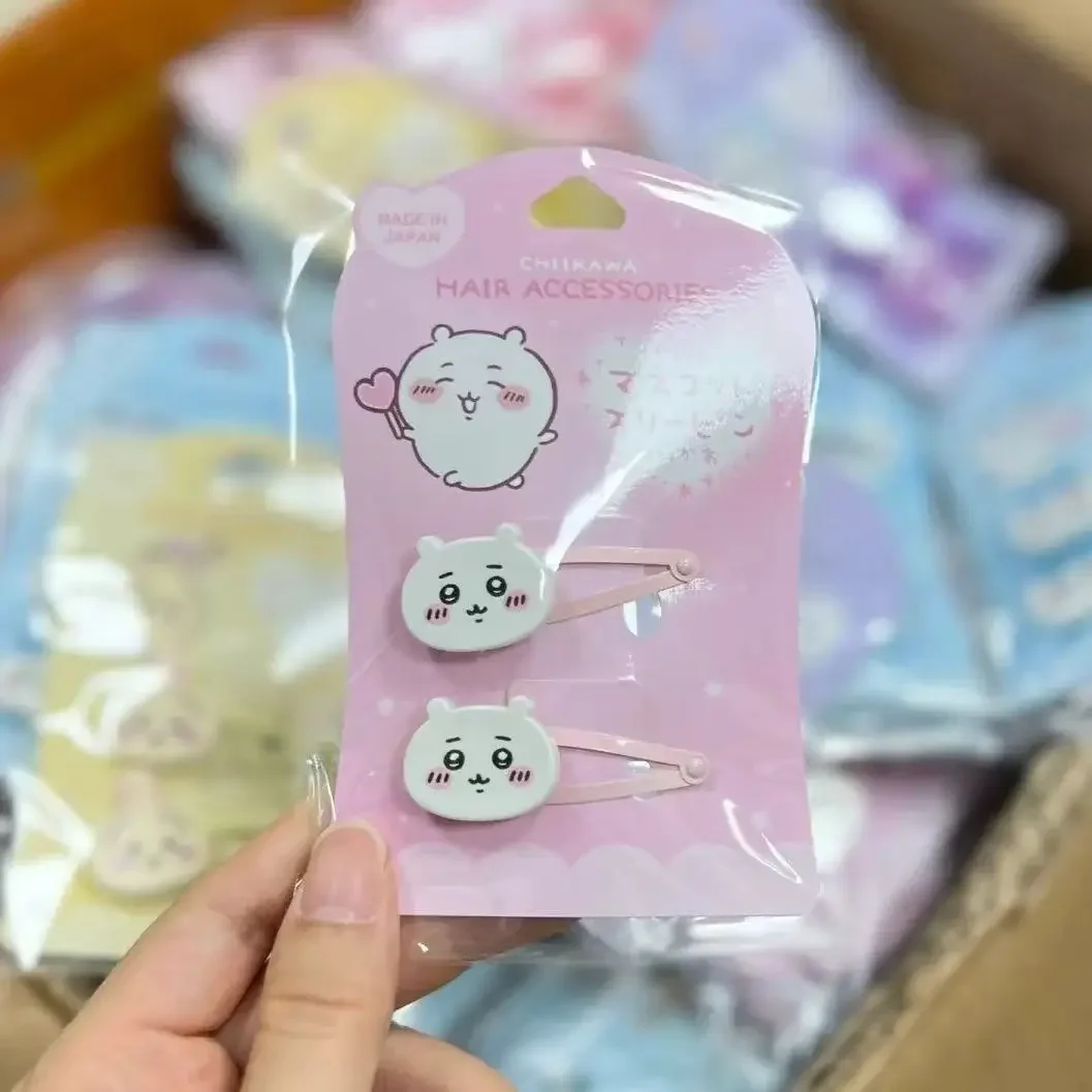 جديد Chiikawa Bb كليب فتاة Kawaii مشبك شعر طالب شريط مطاطي لطيف Usaki Hachiware الكرتون الانفجارات إكسسوارات الشعر