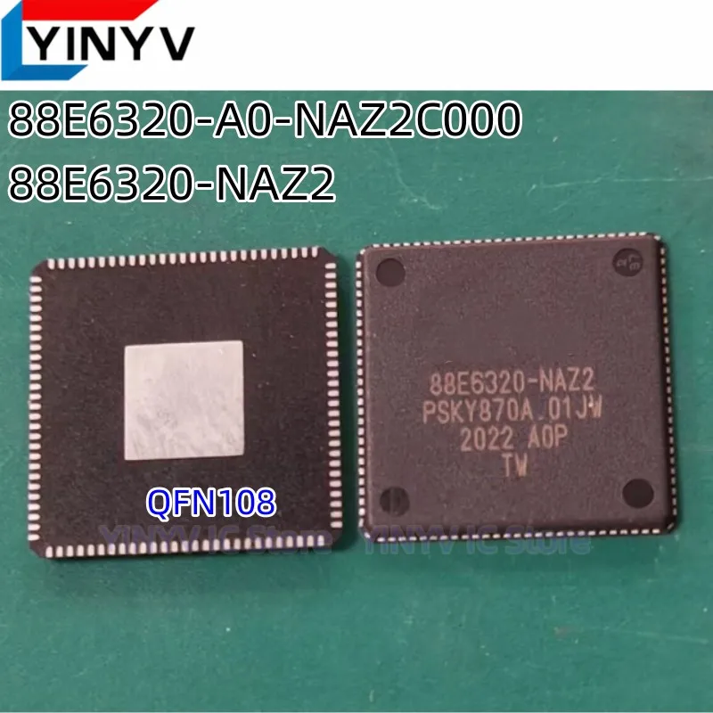 

Набор микросхем 88E6320-A0-NAZ2C000 88E6320-NAZ2 QFN108, оригинальный новый набор микросхем 88E6320, 100% качество, 5-20 шт.