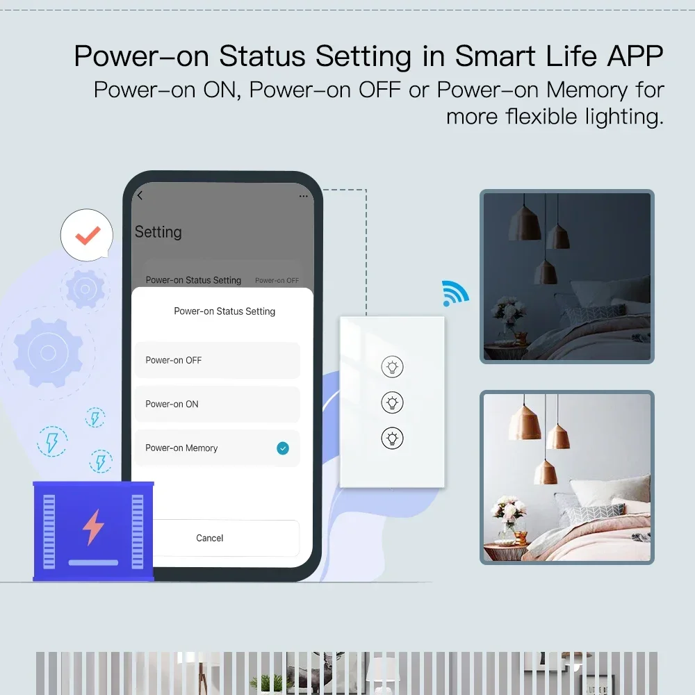 Moes new tuya wifi multi-gang interruptor dimmer de luz inteligente 1/2/3 gangue vida inteligente/tuya app funciona com alexa google assistentes de