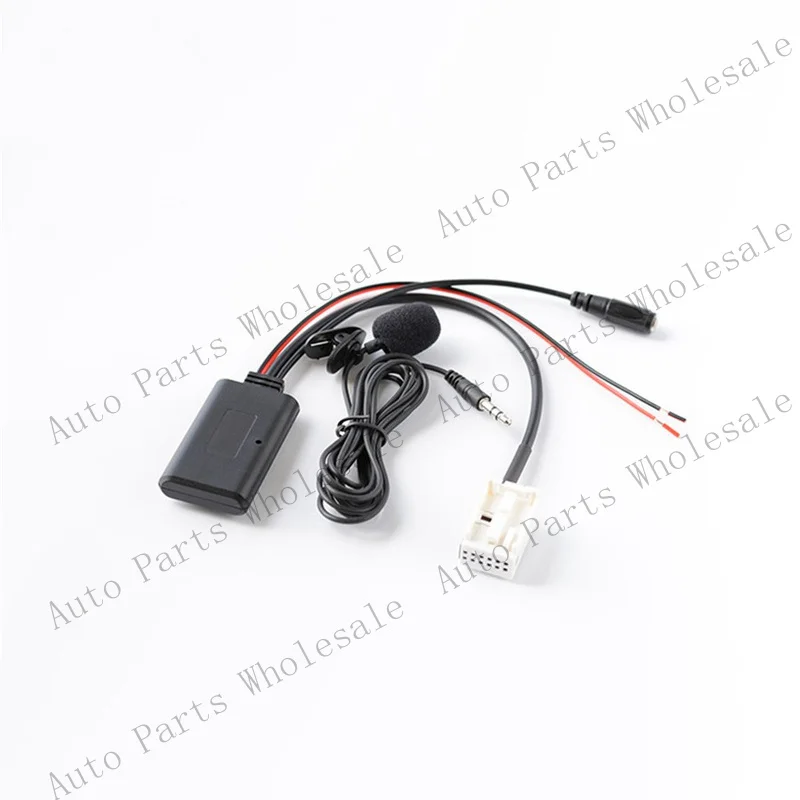 Z For Mercedes Benz W169 W245 W203 W209 W164 Bluetooth Aux Cable Adapter with Mic