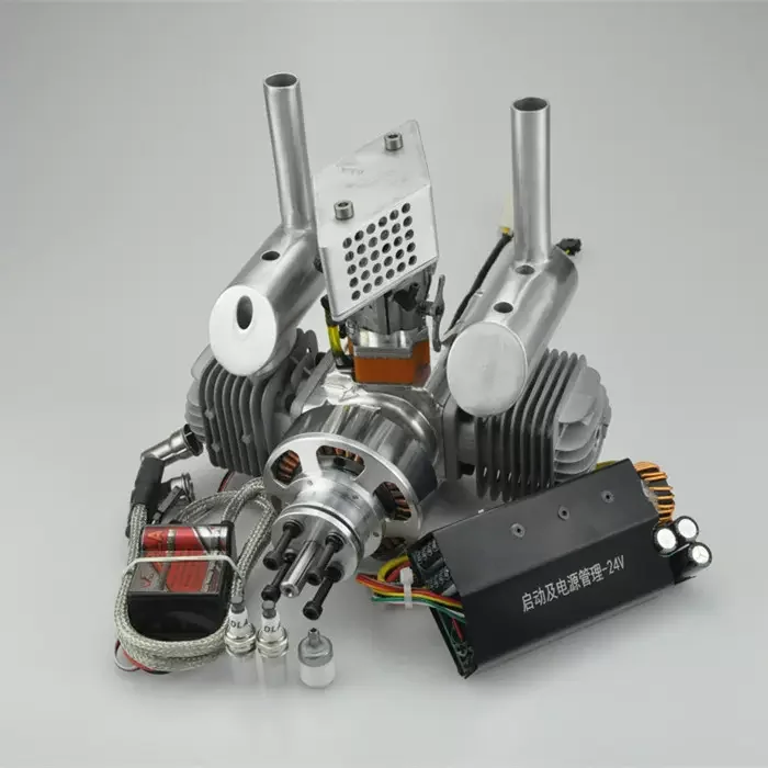 DLA64 Drone Engine with Electric start and power generation uav engine