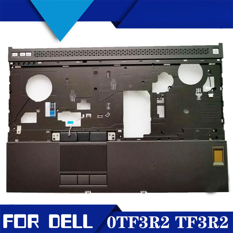 A+ For Dell Precision M4700 C shell with fingerprint speaker touchpad 0TF3R2 TF3R2