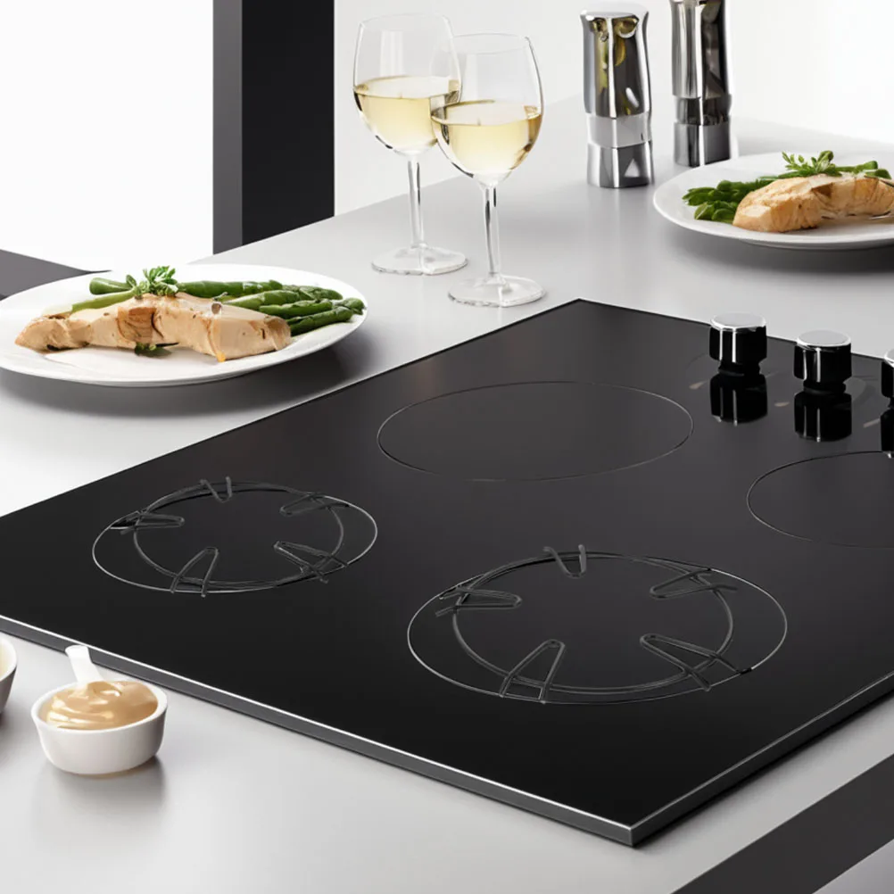 

3Pcs Gas Stove Bracket Five Ear Milk Pot Rack Stable Pan Holder for Small Pots Kitchen Cooking Stand Heat Resistant