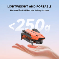 FIMI MINI 3 4K HDR Camera Drone, 3-Axis Gimbal Stabilization, 9KM Video Transmission, Foldable GPS RC Quadcopter 245g RTF