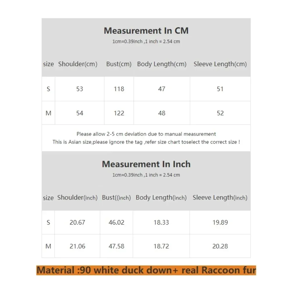 الطبيعية الحقيقية الراكون الفراء طوق سترات أسفل سترة النساء 2024 الشتاء الأبيض بطة أسفل معطف قصير الدفء سترة منفوخة كبيرة