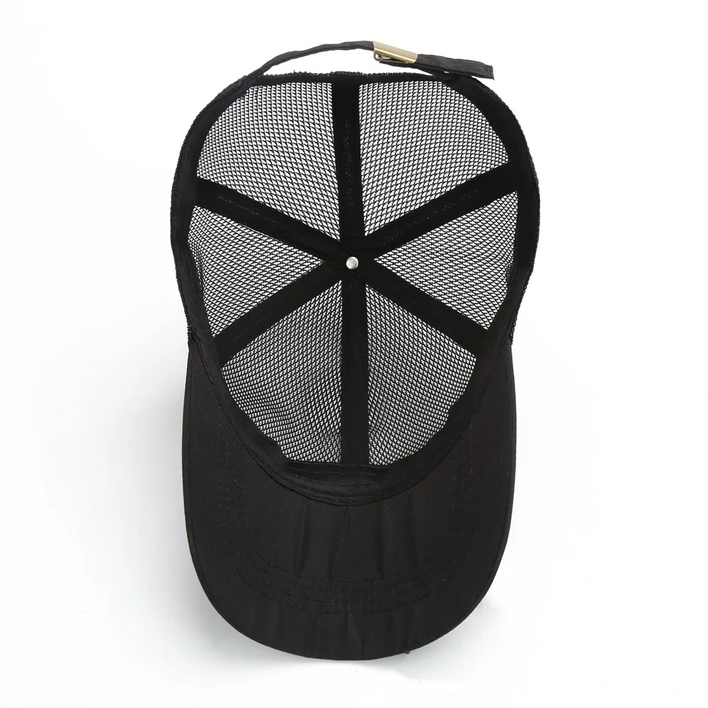 

Fashion Summer Quick Dry Mesh Baseball Cap Men Women Breathable Net Sunscreen Hat Adjustable Outdoor Sports Travel Sun Hats