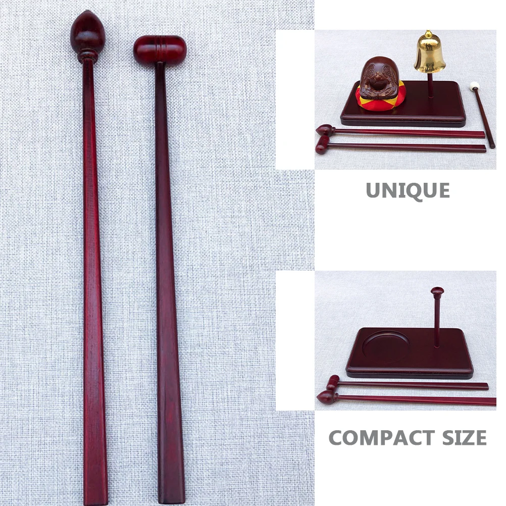 

Stick Wooden Fish Hammer Musical Instrument Mallets Imperial Bell Performance Drumsticks