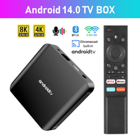 2GB 16GB TV Box Android 14 TV98 ATV Plus 8K Media Player 3D 1GB 8GB Quad Core Dual Wifi BT Voice Remote H.265 4K Set Top Box