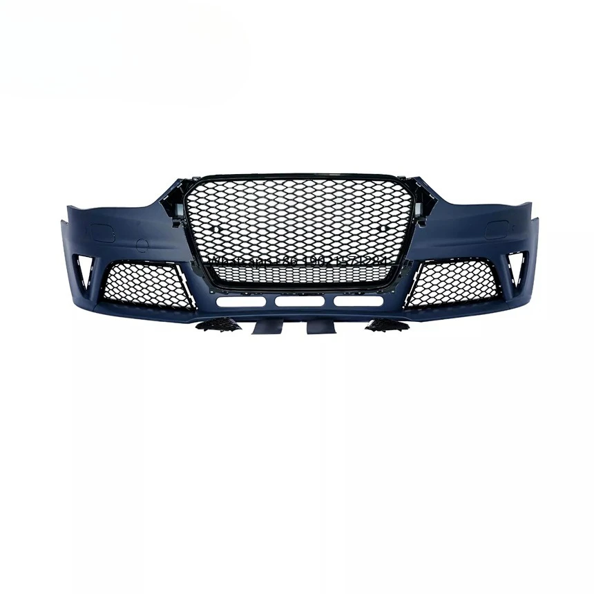

Car 13-16 A4 S4 Bumper Parts RS4 Style Front Bumper Body Kit With Grill for A4 S4 B8.5 2013 2014 2015 2016