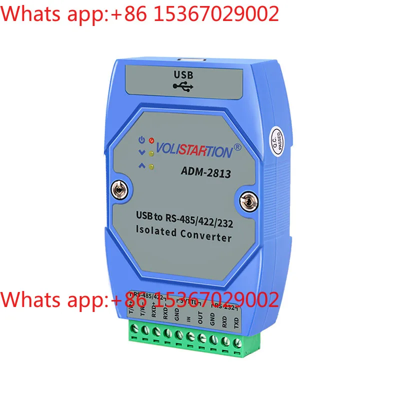 adm-2813-usb-industriel-vers-rs485-422-232-ttl-isolation-photoelectrique-ft232-protection-contre-la-foudre