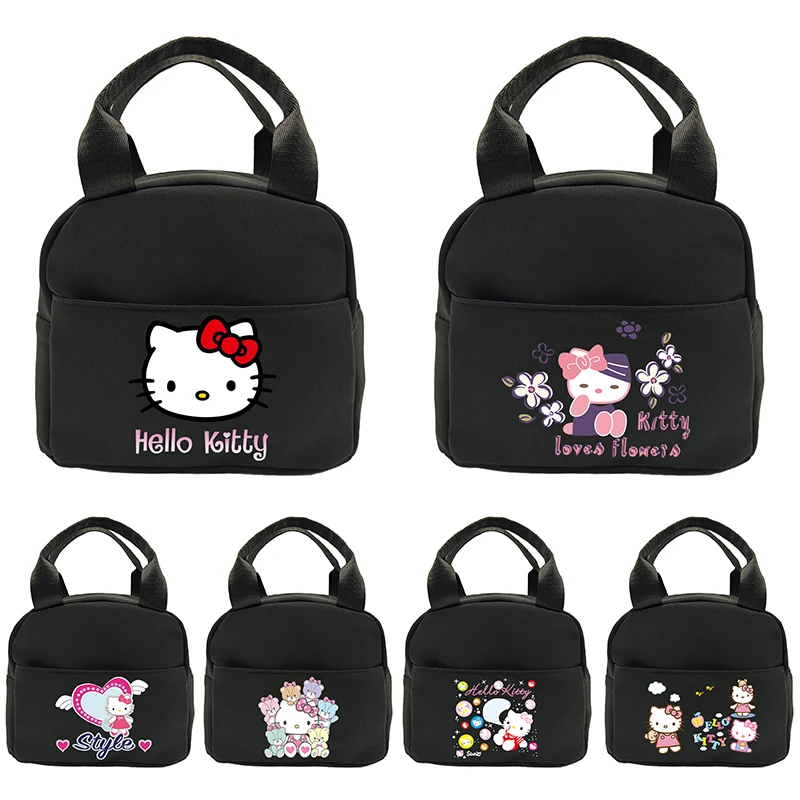 Hello Kitty Children's Lunch Bag Primary School Lunch Box Bag Children's Best Gift Cartoon Mochila Best Gift for Children