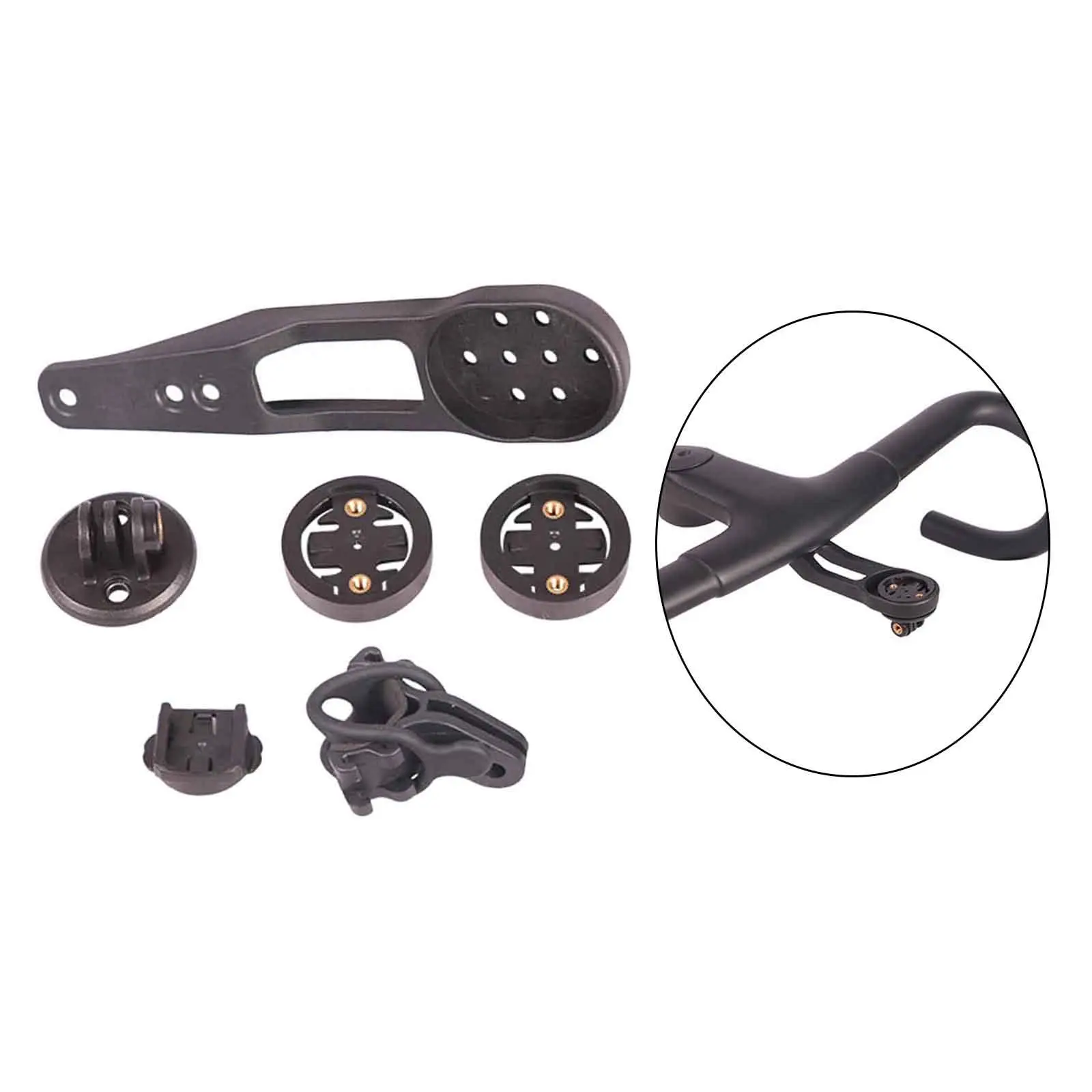 

Handlebar Stem Extension Mount Bike Accessory for Sports Camera GPS Position