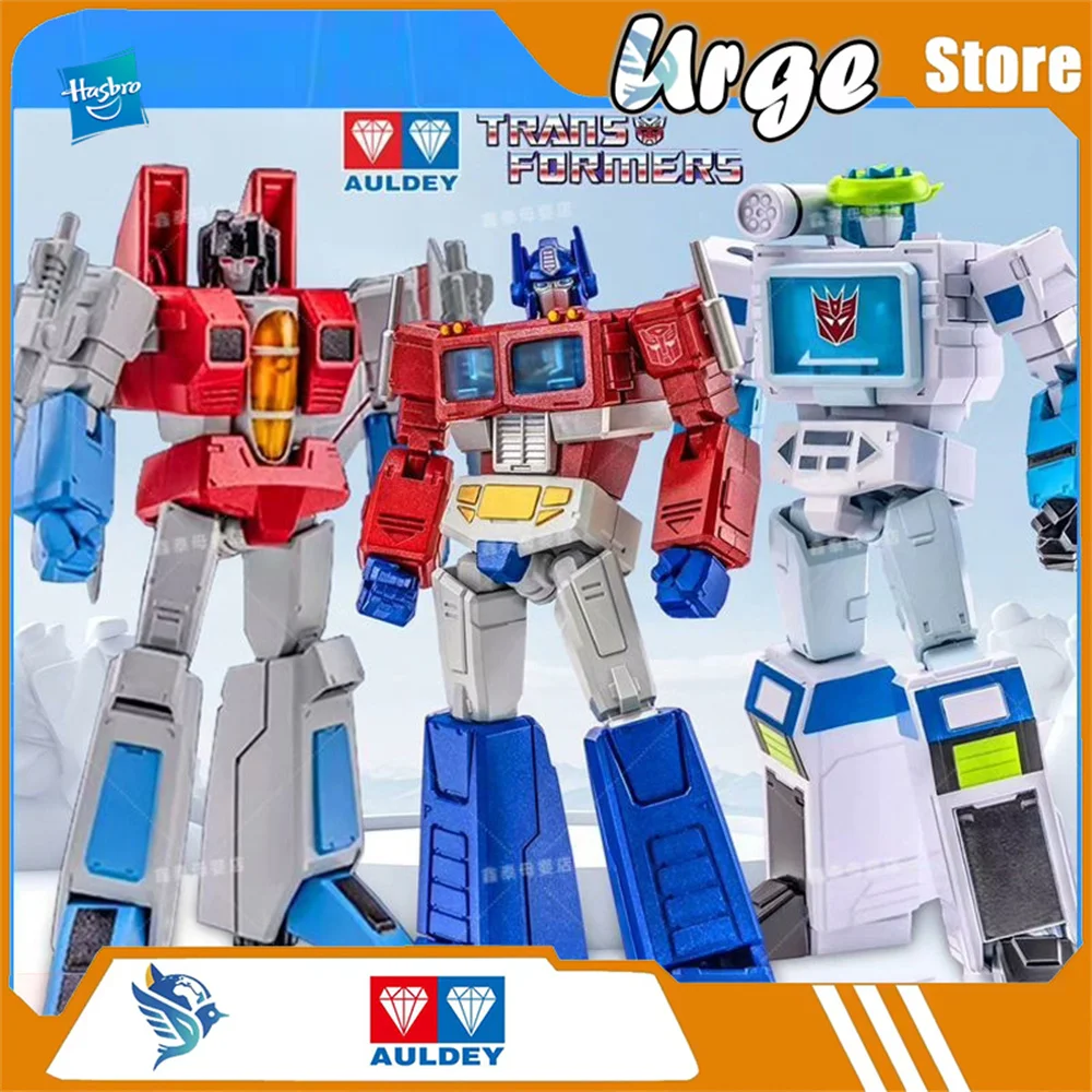 

AULDEY Transformers AAE-S Premium Painted Set G1 Optimus Prime Starscream Coronation SG Soundwave Articulated Action Figures