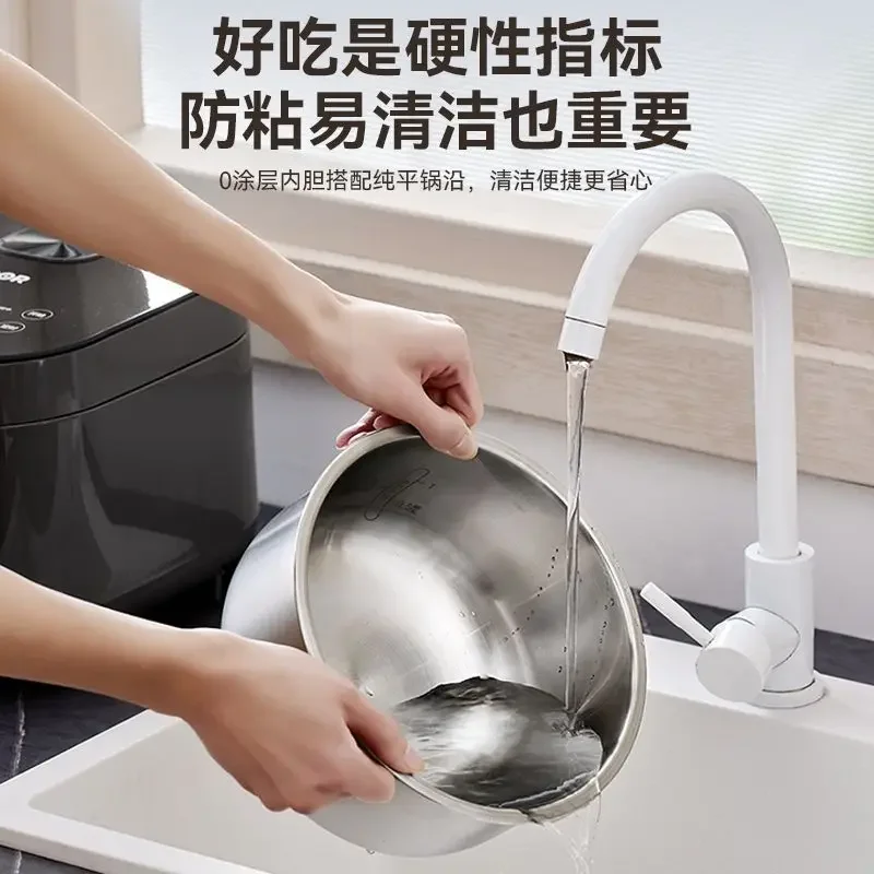 Electric rice cooker new household stainless steel liner 0 coating electric rice cooker multi-function rice cooker porridge