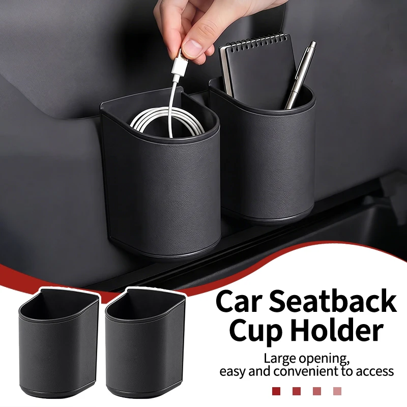 Car Seatback Cup Holder Door Organizer Tools Box Trash Can Interior For Lexus IS250 IS200 CT200h GS300 LS430 RX450h LX570