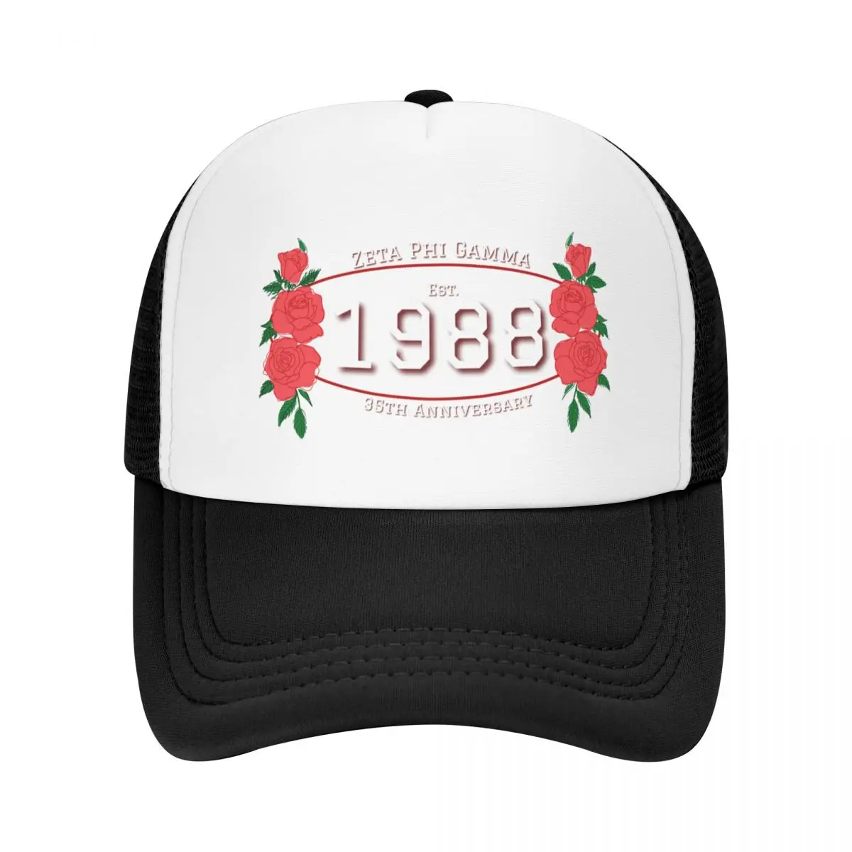 

Zeta Phi Gamma Anniversary (black) Baseball Cap Wild Ball Hat Military Tactical Cap Luxury Hat Female Men's