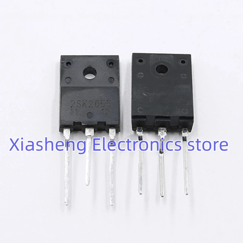 

100% New and Original 5Pcs 2SK2655 2SK2655-01R TO-3PF MOSFET Field-effect Transistor Good Quality