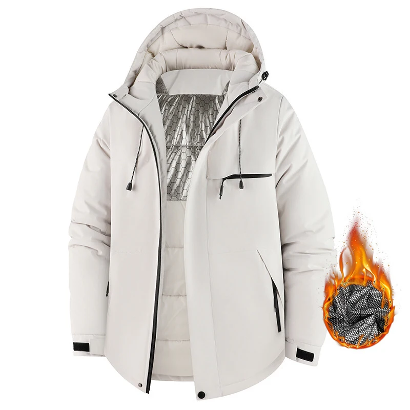Winter Outdoor Leisure Sports Jacket 2026 High-Quality Cotton Flannel Graphene Couples Matching Cozy Warm Fashionable