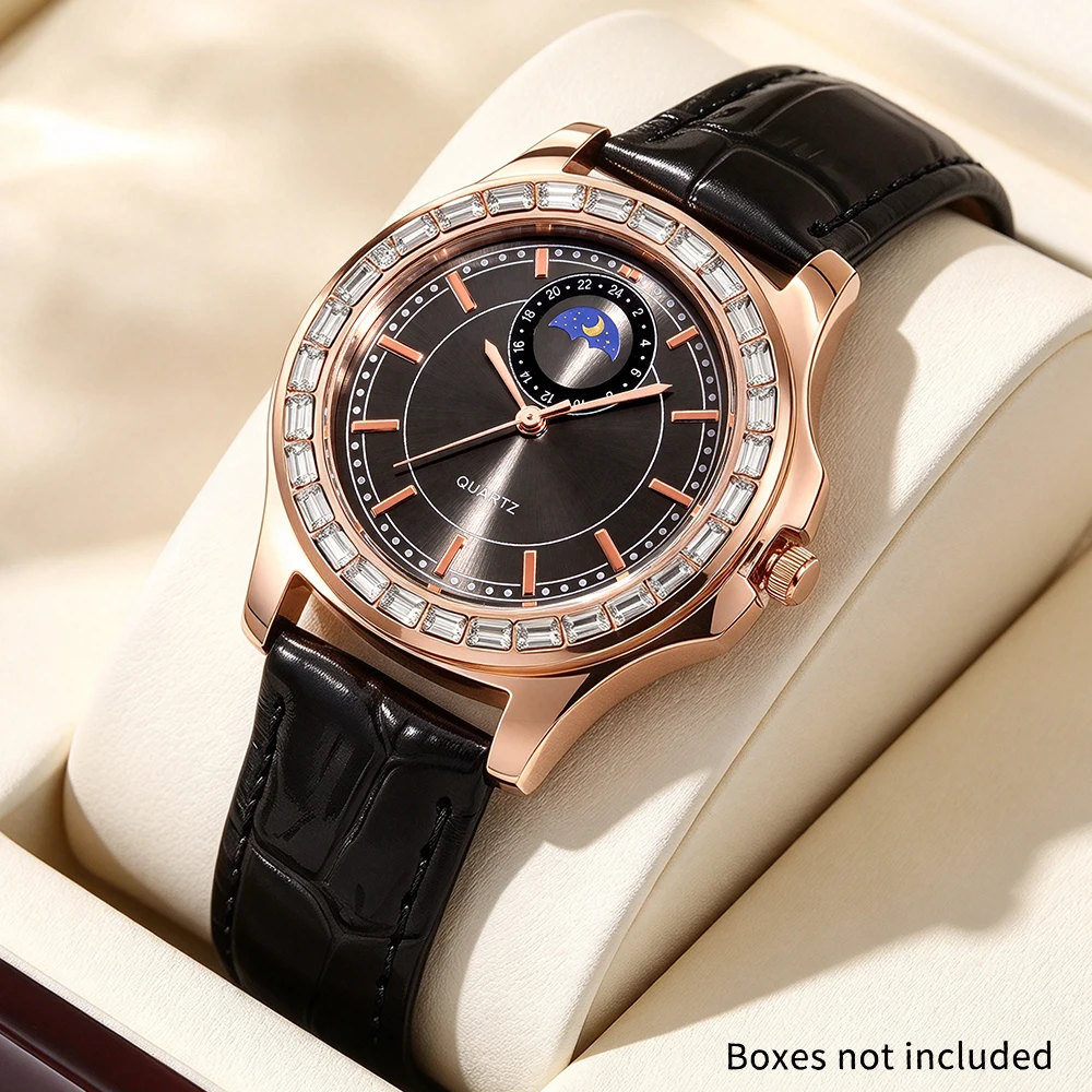 1pc Elegant and Exquisite Women's Quartz Watch Available in Multiple Colors, Suitable as a Gift for Friends