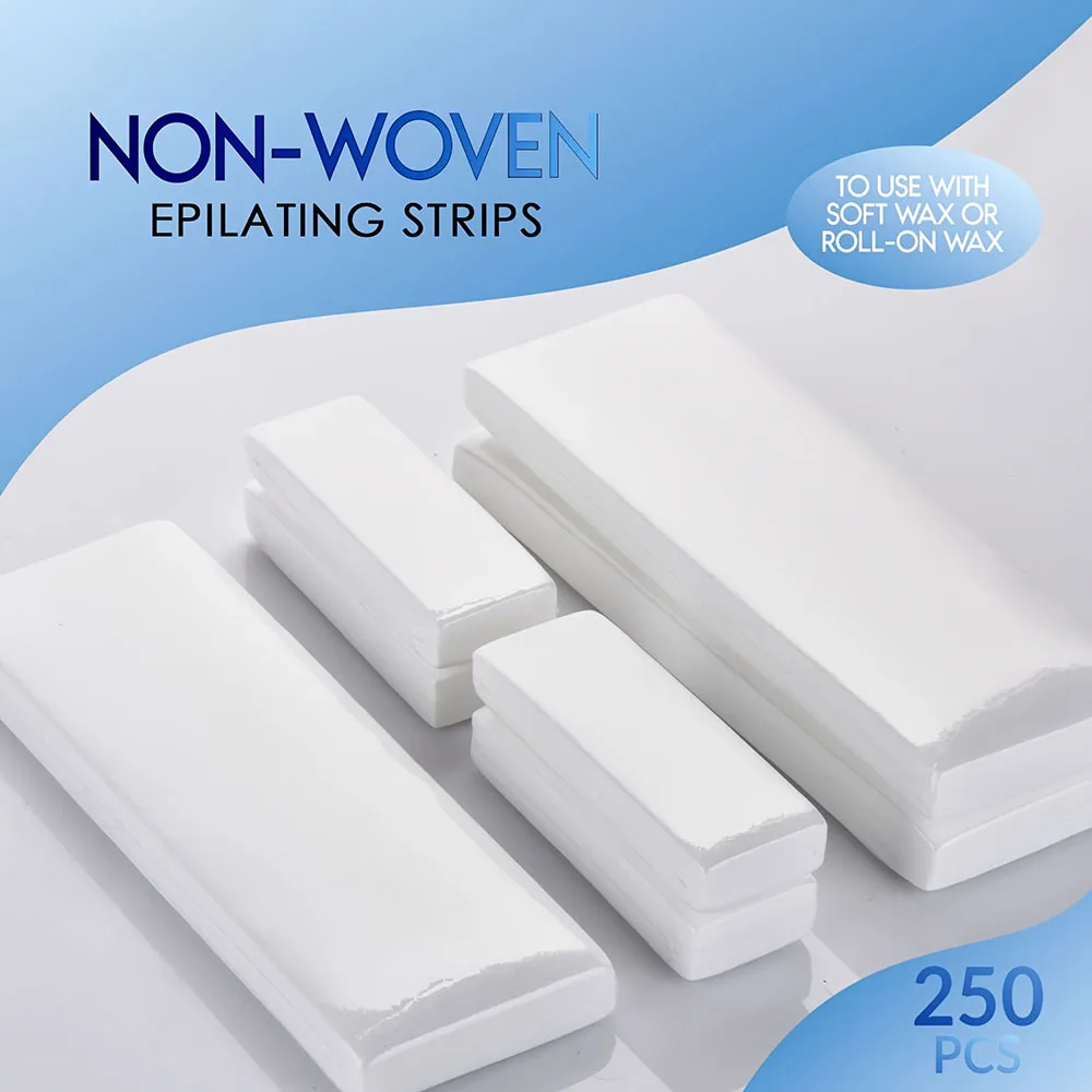 Vliife Wax Strip Hair Removal Non-woven Wax Strip Wax Paper Suitable For Facial Eyebrows Facial Legs Body Bikini Waxing
