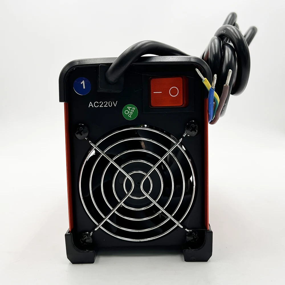 Portátil doméstico compacto MMA soldador, mini ARC máquina de solda, vara soldador, inversor, 120A, 180-250V, compacto