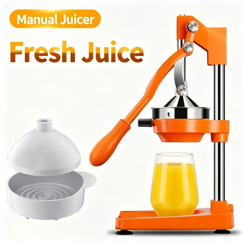 Commercial-grade manual squeezers, citrus and pomegranate fruit squeezers, suitable for store use