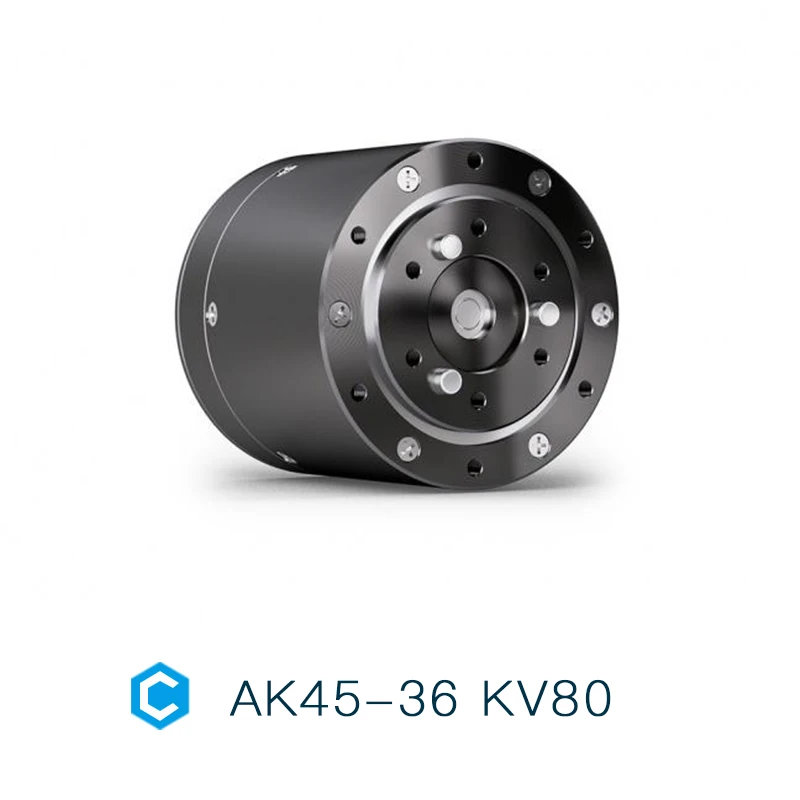 AK45-36 KV80 CubeMars Brushless Motor Suitable for Humanoid Robot Joints More Compact Power Module Supports Both Servo and MIT