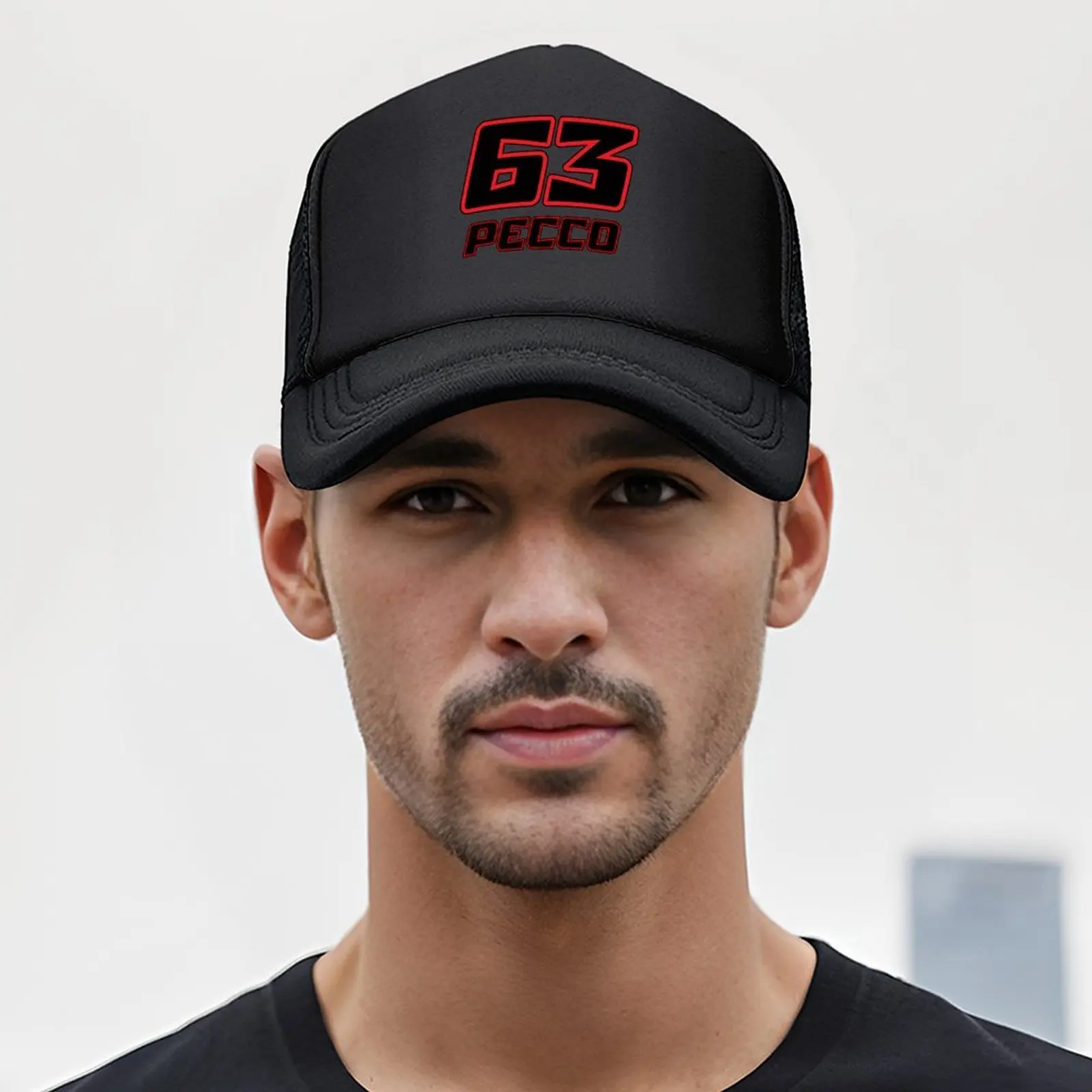 Pecco Bagnaia 63 قبعة بيسبول الهذيان العلامة التجارية العصرية رجل قبعة الشتاء قبعة الرجال قبعات المرأة