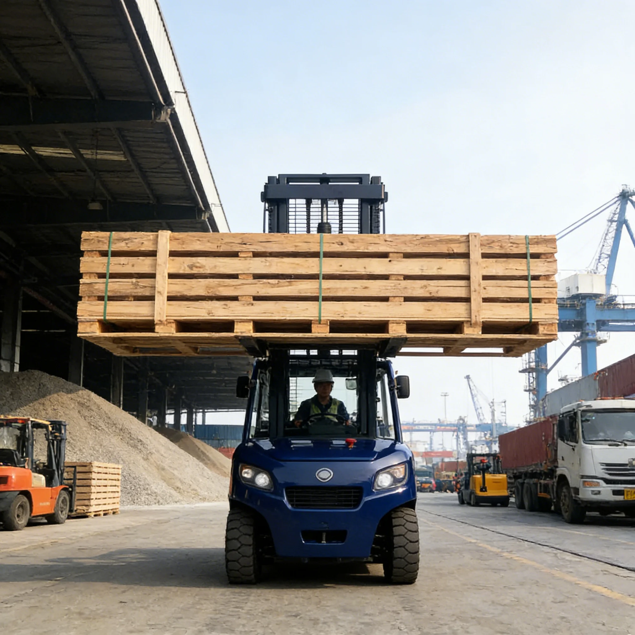 

Full Electric Pallet Lifter 2T 3m Lifting Height Strong Hydraulic Power Stacker For Loading High Shelves