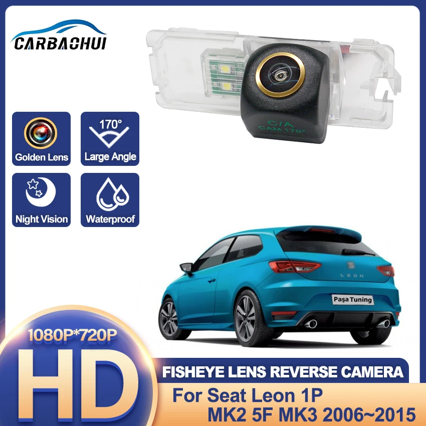HD Car Rear View Back Up Reverse Camera High Quality CCD Night Vision Reverse Camera For Seat Leon 1P MK2 5F MK3 2006~2015
