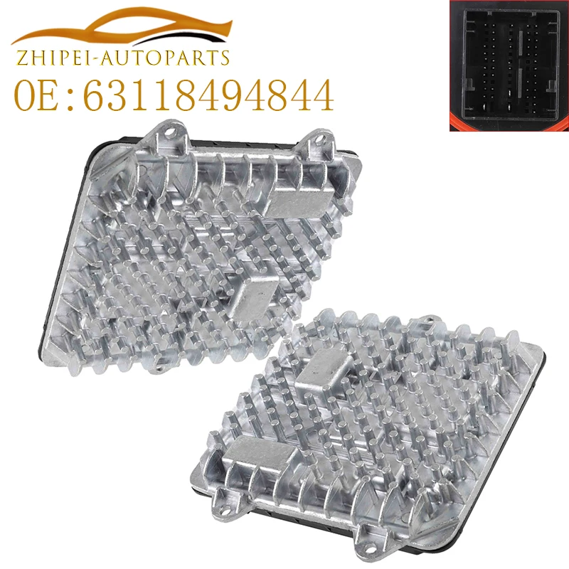 63118494844 LED Adaptive Headlight Driver Module Unit Car For BMW F20 F22 F23 F87 F30 F32 F34 F36 F45 F80 X5 X6 X2 M3 M4 M2