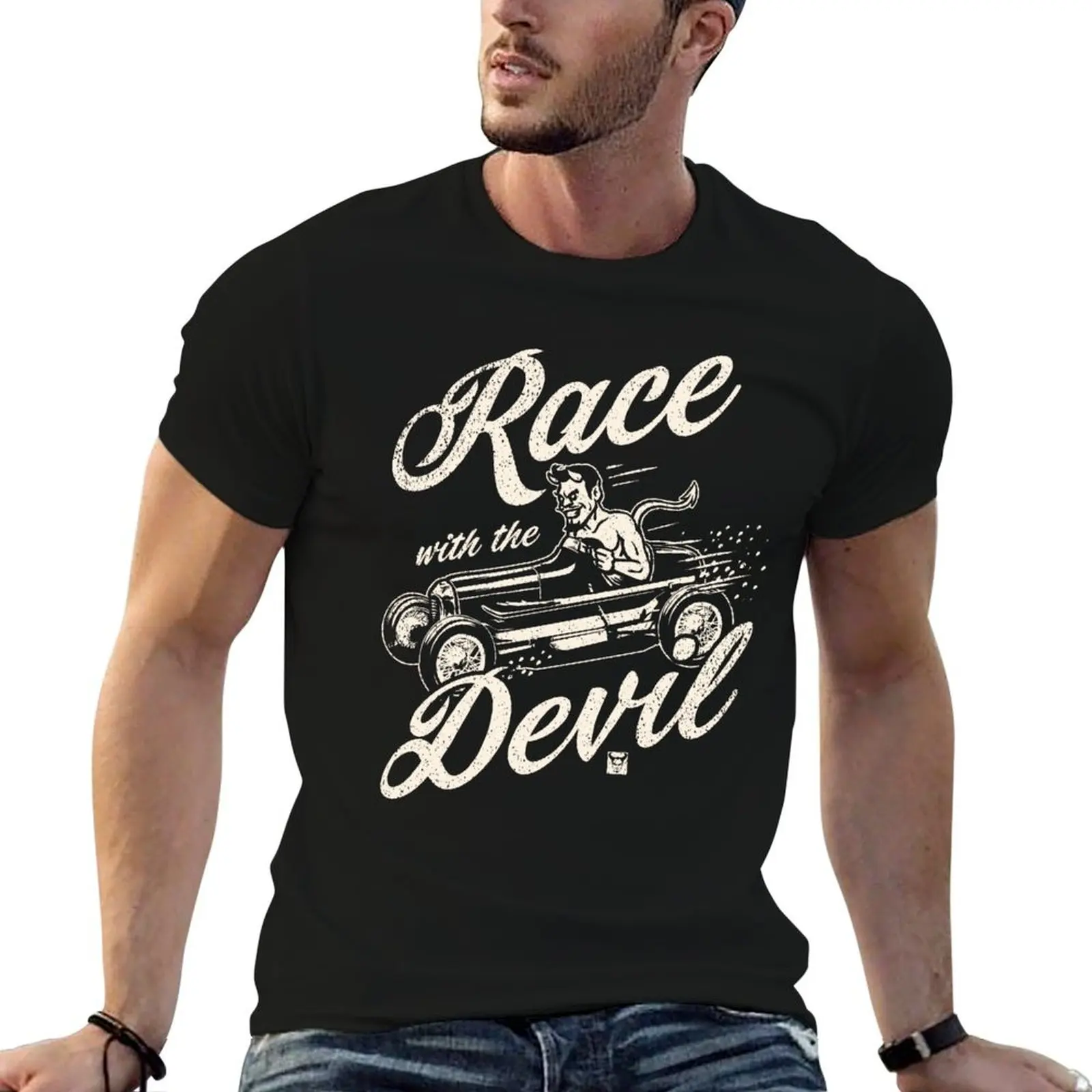 

Race with the Devil T-Shirt man t shirts high quality luxury brand man t shirt designer man t shirt summer T-Shirt
