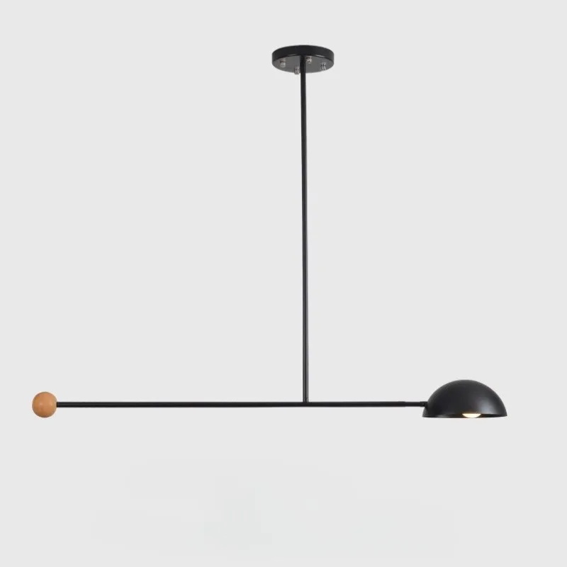 

Nordic Minimalist Modern Led Restaurant Minimalist Lamps Creative Design Cafe Bar Decoration T-shaped Chandelier