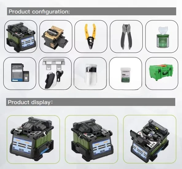 Fusionadora Komshine FX-37 FX-39 GX-39 EX39 FX39 الانصهار جهاز الربط البصري التلقائي جهاز الربط آلة لحام الألياف الضوئية السعر #4